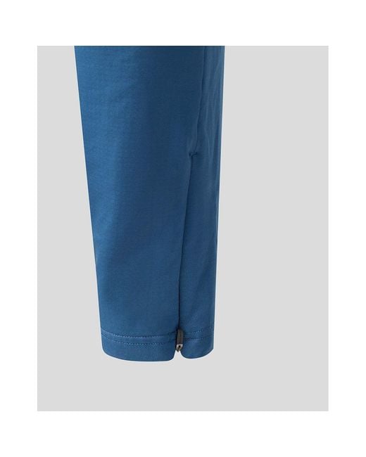 Castore Blue Closed Hem Fleece Jogging Bottoms for men