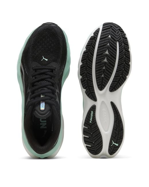 PUMA Black Velocity Nitro 4 Everyday Neutral Road Running Shoes