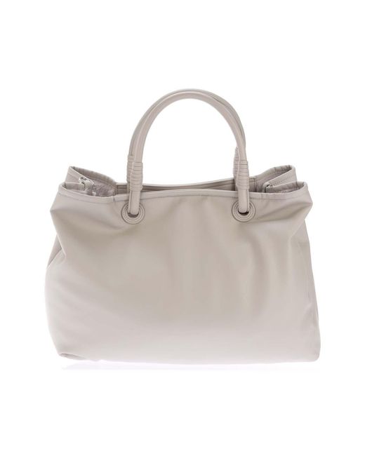 Emporio Armani Gray Shopping Bag