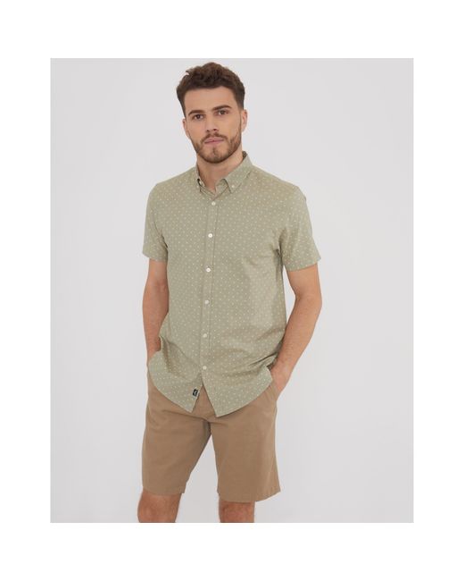 Threadbare Multicolor Short-Sleeve Patterned Shirt for men