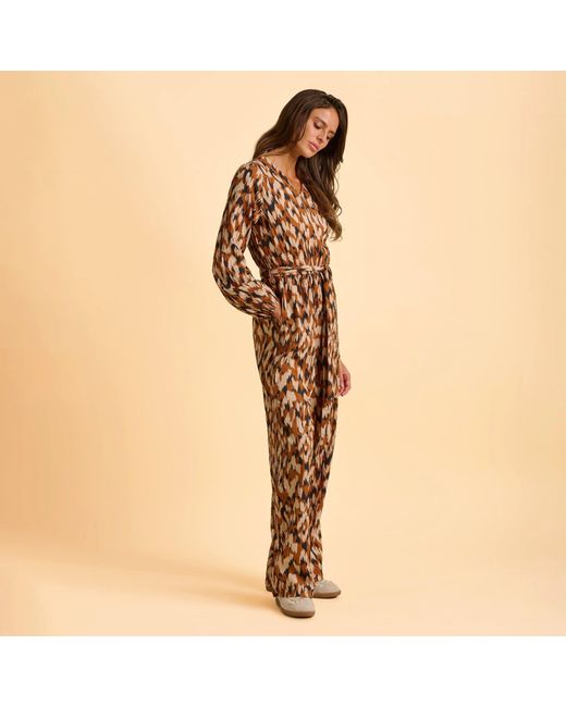 Brakeburn Natural Selenna Jumpsuit