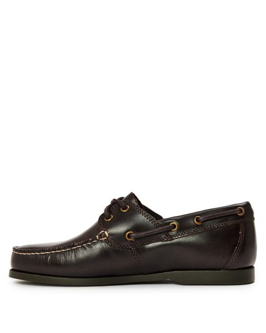 Timberland Black Boat Shoe for men
