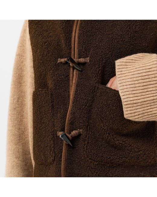Threadbare Brown Tb Itoje Lightweight Quilted Gilet