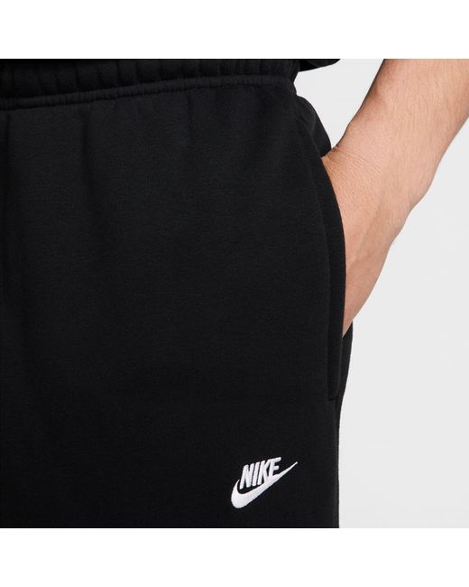 Nike Black Sportswear Club Fleece Cargo Pants for men