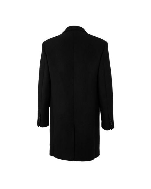 Off-White c/o Virgil Abloh Black Contemporary Overcoat for men