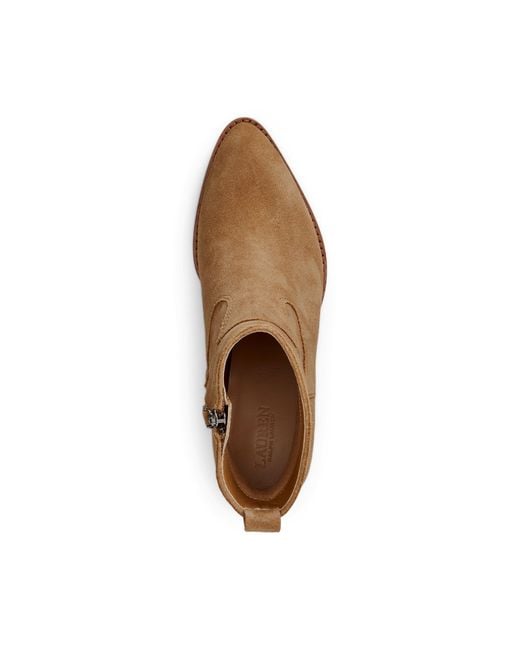 Ralph Lauren Brown Harpher Boot Cowboy Boots