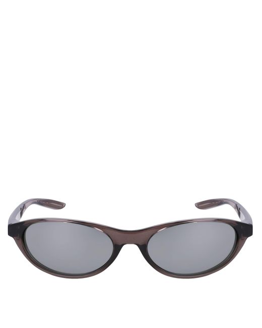 Nike Gray Retro Oval Sunglasses