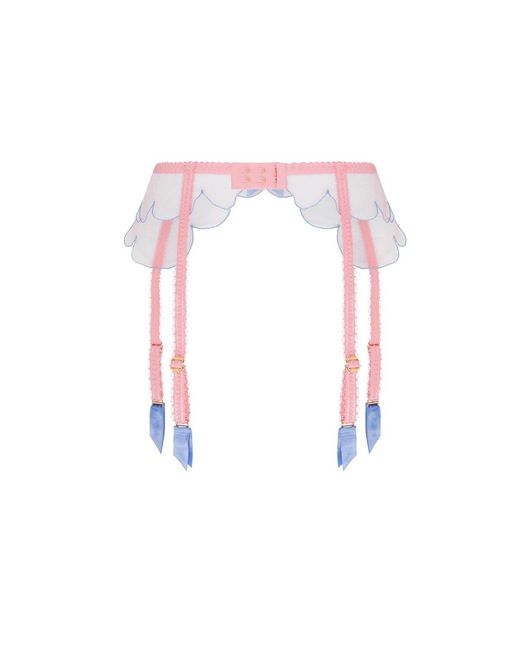 Agent Provocateur Pink Lorna Suspender