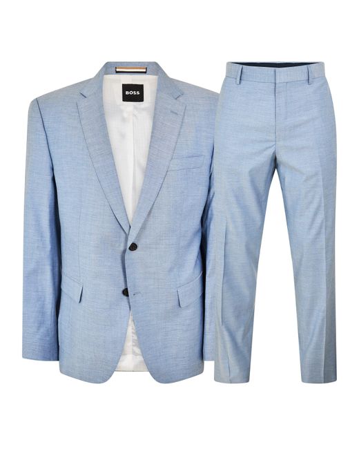 Boss Blue H-Huge 3-Piece Suit for men