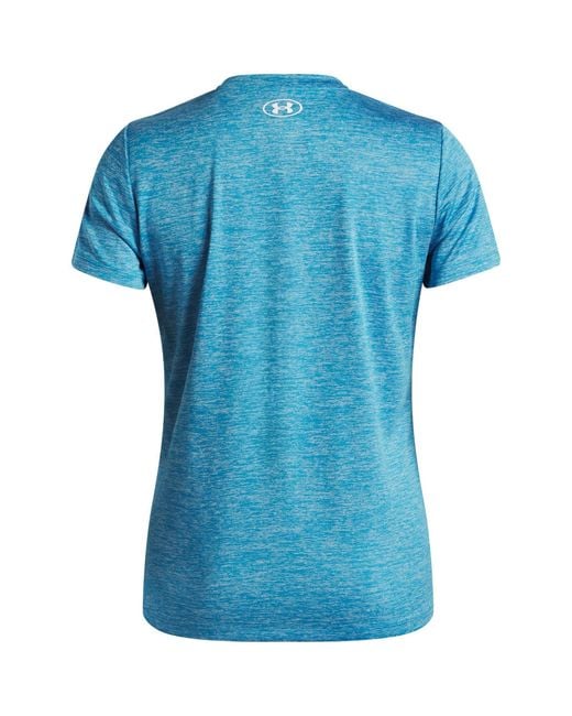 Under Armour Blue Tech Twist Short Sleeve