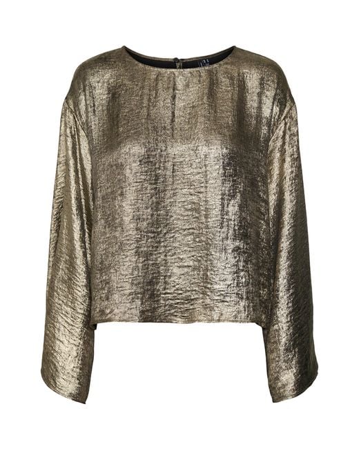 Vero Moda Brown Katie Long-Sleeve Blouse