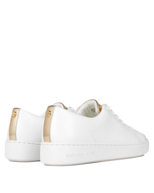 MICHAEL Michael Kors White Keaton Court Trainers