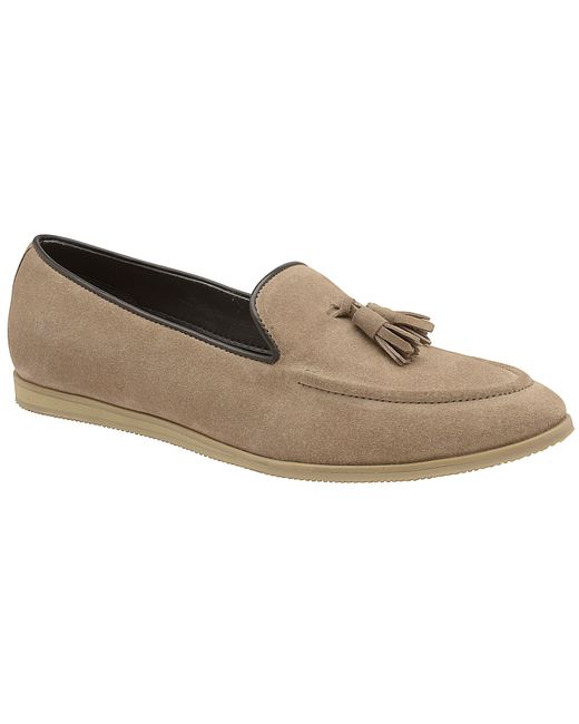 Frank Wright Natural Orlov Mens Suede Loafers