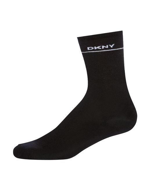 DKNY Black 3 Pack Socks Paige