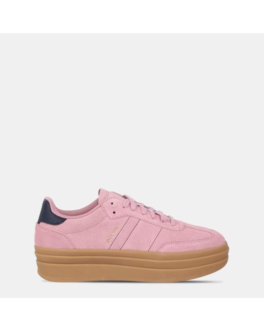 Jack Wills Pink Suede Newbury Platform