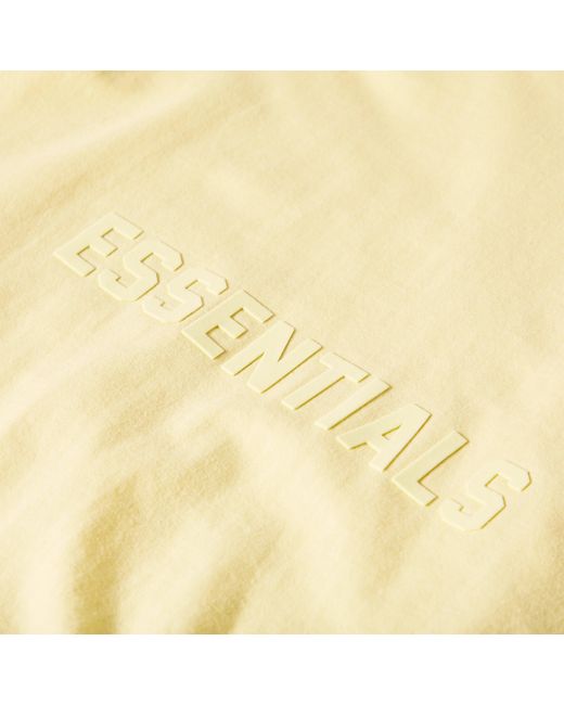 Fear Of God Yellow Adults Ls Tee Oversized Fit T-Shirt
