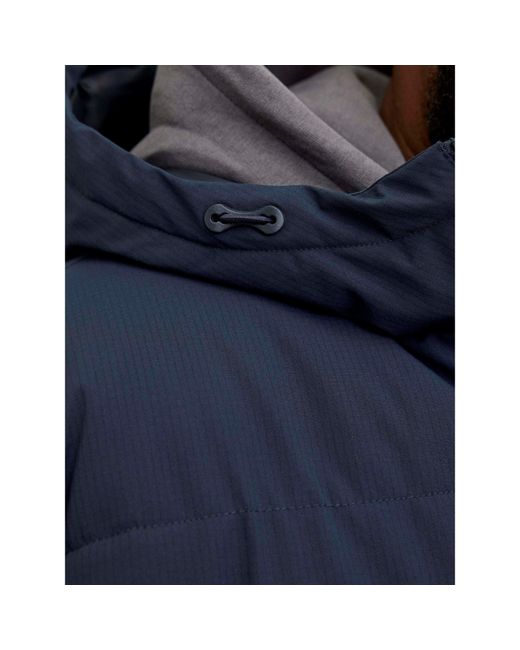 Jack & Jones Blue Global Jacket Short Puffer Jacket Plus for men