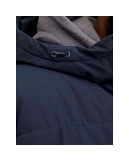 Jack & Jones Blue Global Jacket Short Puffer Jacket Plus for men