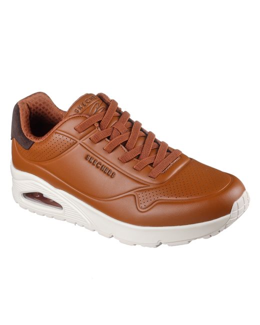 Skechers Brown Harry Kane Collab Bungee Lace Low-Top Trainers for men