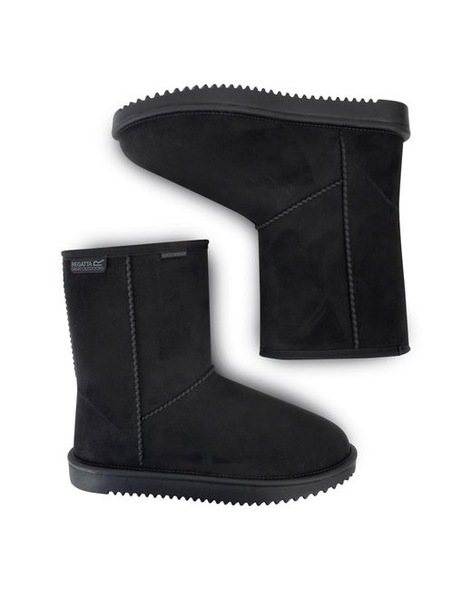 Regatta Black Risley Mid Waterproof Boots
