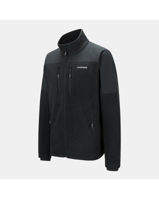 Karrimor Black Windproof Fleece Jacket for men