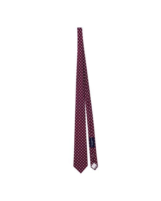 Haines and Bonner Purple Silk Tie for men