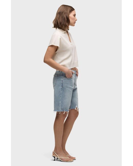 Hudson Blue Draped Collared Sweater