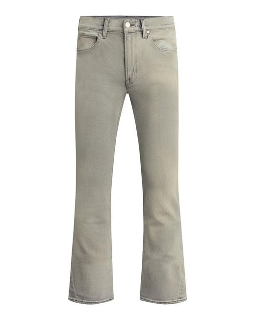 Hudson Black Walker Kick Flare for men
