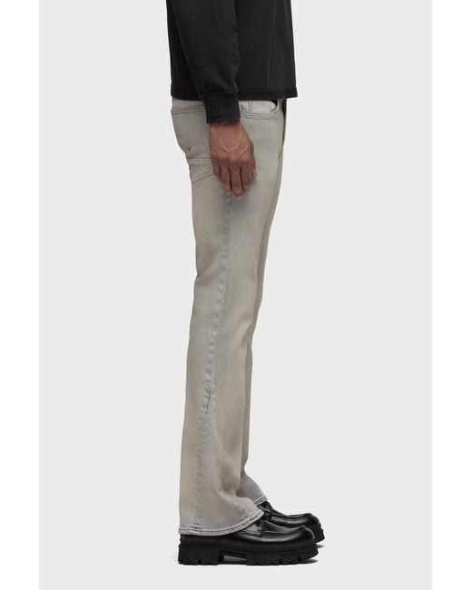 Hudson Black Walker Kick Flare for men