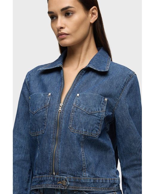 Hudson Blue Zip Up Jacket