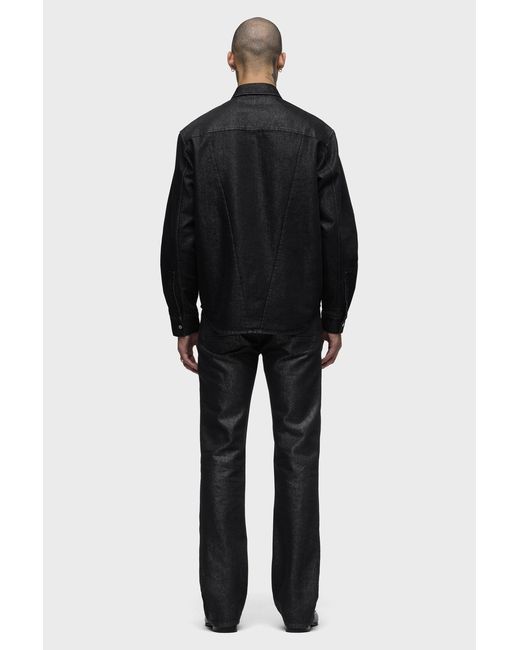 Hudson Black Walker Kick Flare for men