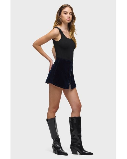 Hudson Blue Mini Wrap Skort