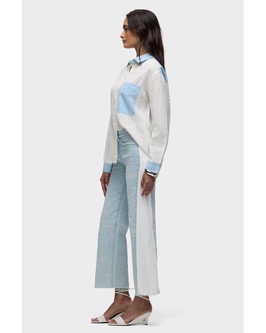Hudson Blue Oversized Button Down Shirt