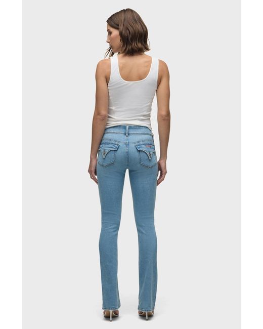 Hudson Blue Beth Mid-rise Baby Bootcut Jean