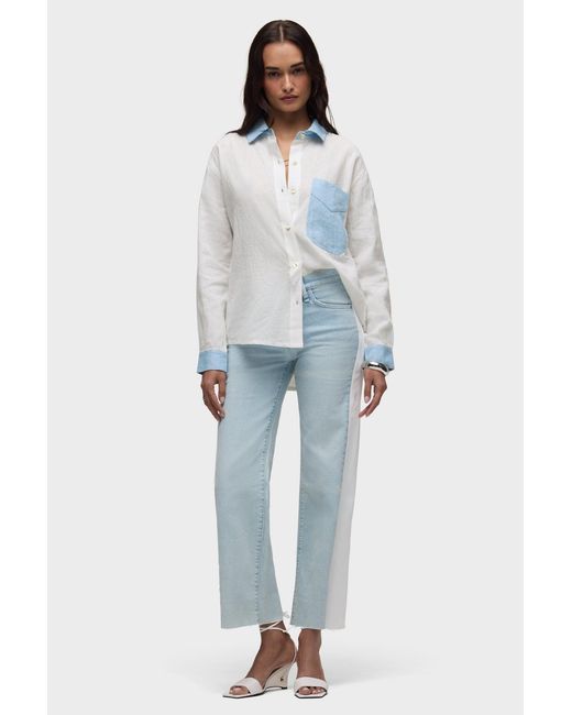 Hudson Blue Oversized Button Down Shirt