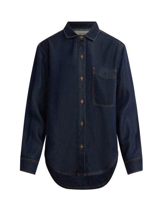 Hudson Blue Oversized Button Down