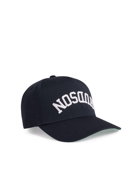 Hudson Black Reversed Snapback Cap