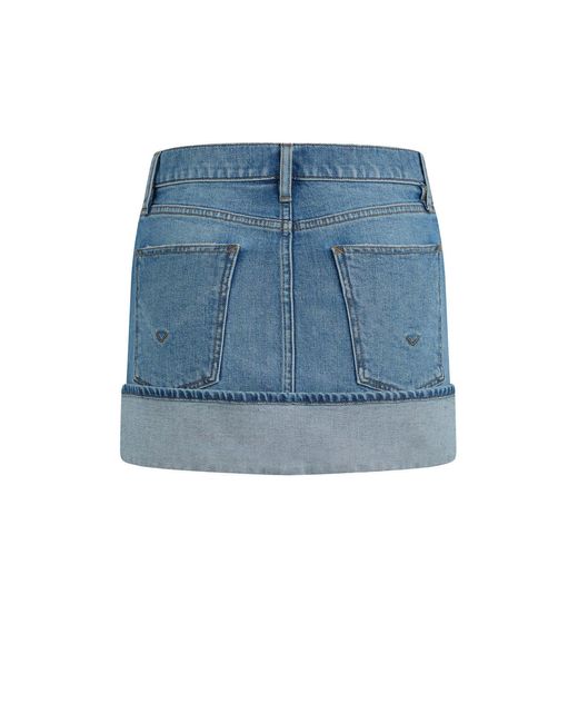 Hudson Blue Cuff Mini Skirt