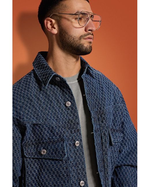 Hudson Blue Front Yoke Denim Jacket for men