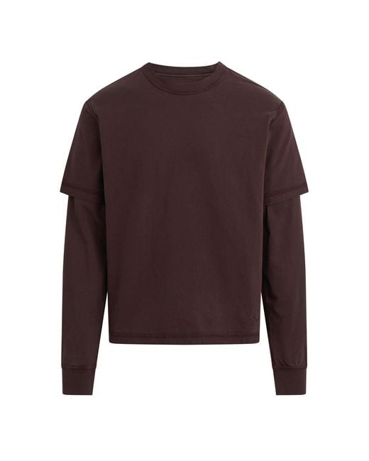 Hudson Red Hybrid Tee for men
