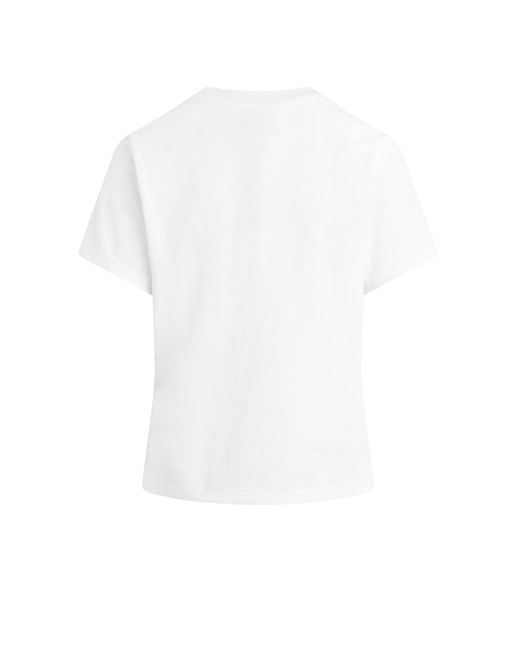 Hudson White Relaxed Tee