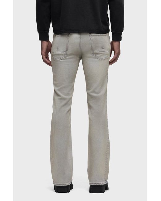 Hudson Black Walker Kick Flare for men