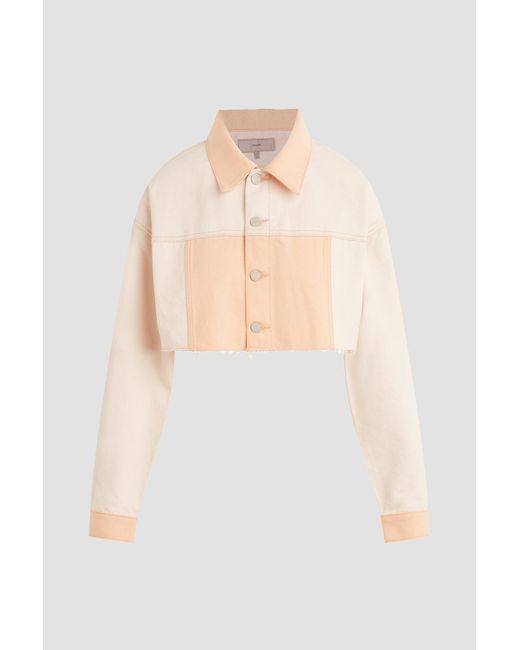 Hudson Natural Micro Cropped Jacket