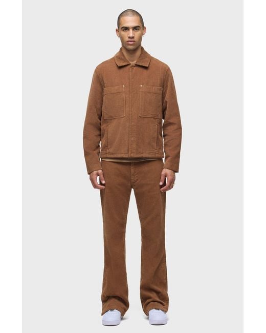 Hudson Brown Corduroy Work Jacket for men