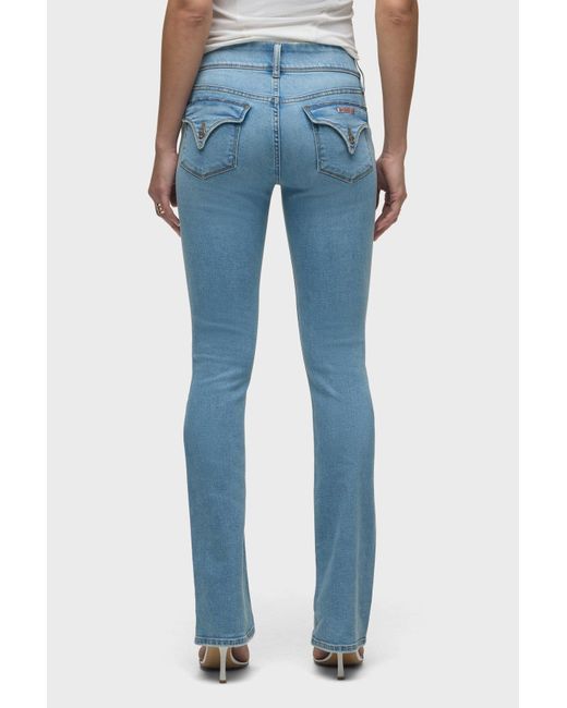 Hudson Blue Beth Mid-rise Baby Bootcut Jean