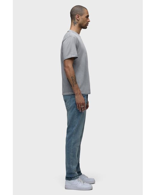 Hudson Gray Heavyweight Tee for men
