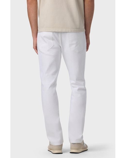 Hudson White Byron Straight for men