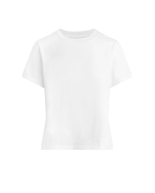Hudson White Relaxed Tee