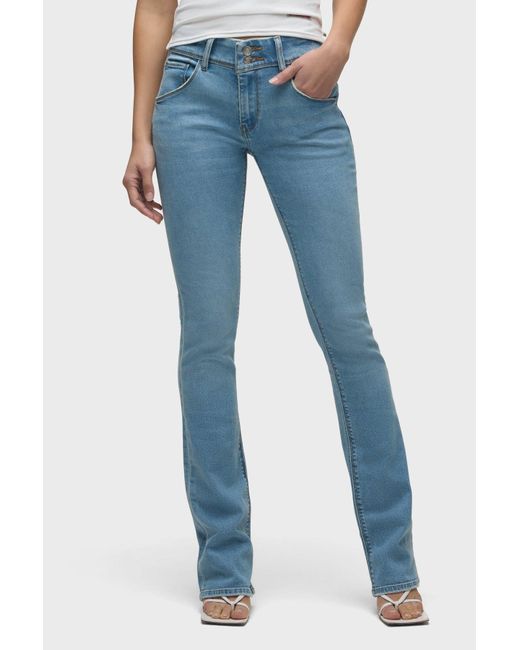Hudson Blue Beth Mid-rise Baby Bootcut Jean