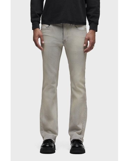 Hudson Black Walker Kick Flare for men